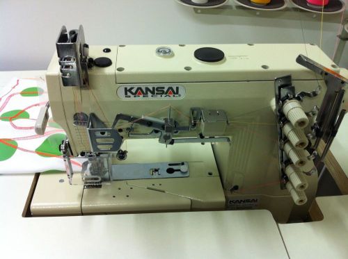 KANSAI SPECIAL WX-8803MG Top &amp; Bottom Industrial Coverstitch Sewing Machine