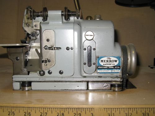 Industrial Sewing Machine Merrow M-3DW-1 with motor and table