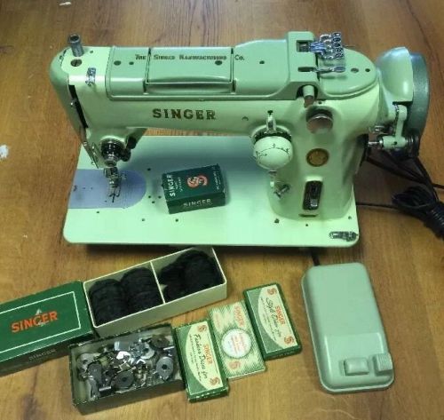 INDUSTRIAL STRENGTH Singer 319W HEAVY DUTY Sewing Machine SEW COWHIDE UPHOLSTERY