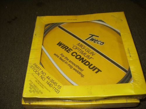 Tweco 44-3545-15 1440-1103 mig-gun optimum wire conduit for sale