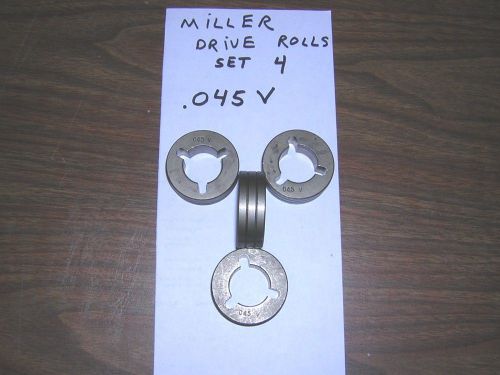 Miller .045 V drive roll set