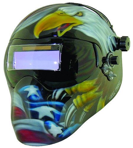 New save phace gen tagged efp welding helmet american pride 180 4/9-13 adf lens for sale