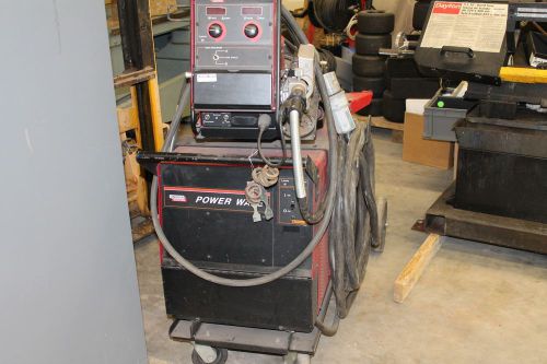 Lincoln power wave 455 welder for sale