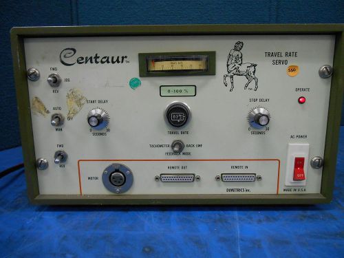 Vintage liburdi dimetrics centaur travel rate servo model 7008 welder controller for sale