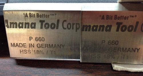 Planer/Joiner Blades New Condition (Set Of 3) 6-7/8&#034; X 1-1/4&#034; X 1/8&#034;