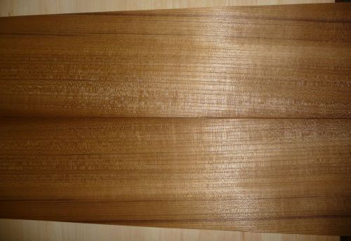 Quarted Teak wood veneer 6.5&#034;x30&#034;