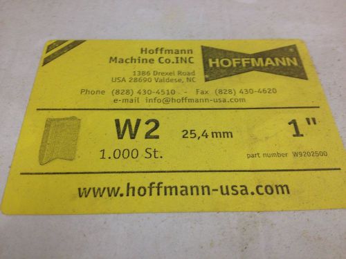 Hoffman W2 Dovetail Keys 1&#034; Plus 1/2&#034; Keys