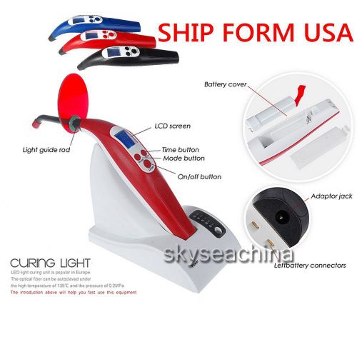 Dental wireless cordless curing light lamp top quality #buy 1, get 1 at 50% off# for sale