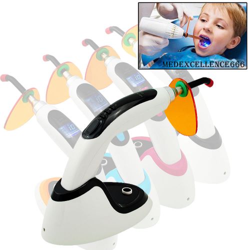 5w wireless cordless led dental curing light lamp1400mw + teeth whitening for sale