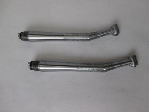 Lot of 2 True Speed 4 Wrench Latch Spray Capable 4-Port Dental Handpieces