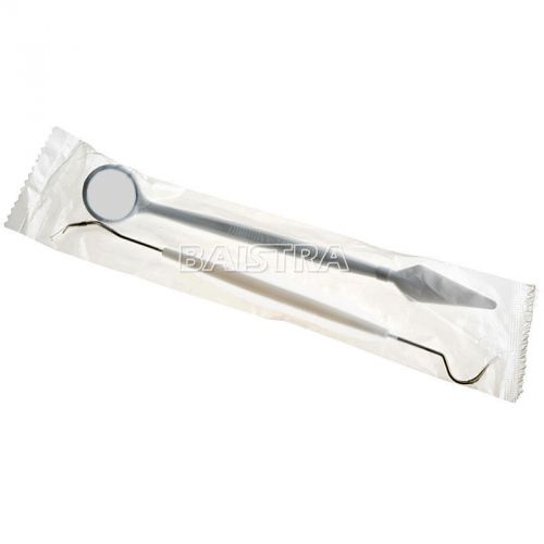 2 PCS/Kit Dental Disposable Basic Dental Surgery KIT (Mirror + Explorer Probe)