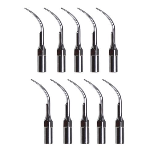10pc dental ultrasonic scaler tip cleaning scaling for ems woodpecker handpiece for sale