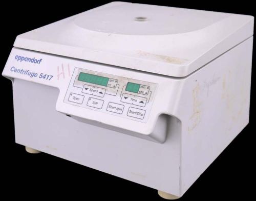 Eppendorf 5417b lab 14000rpm benchtop non-refrigerated centrifuge no rotor parts for sale
