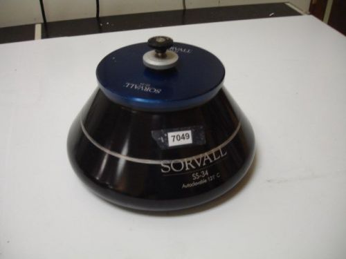 Centrifuge Rotor - SORVALL Autoclavable SS-34 Fixed Angle Rotor  # 7049