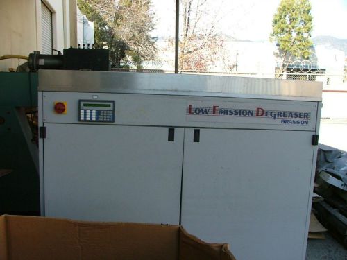 Branson ultrasonic vapor cleaner / degreaser for sale