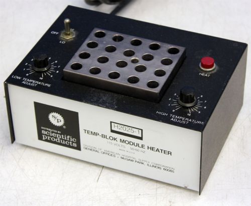 Scientific products h2025-1 temp-blok module heater for sale