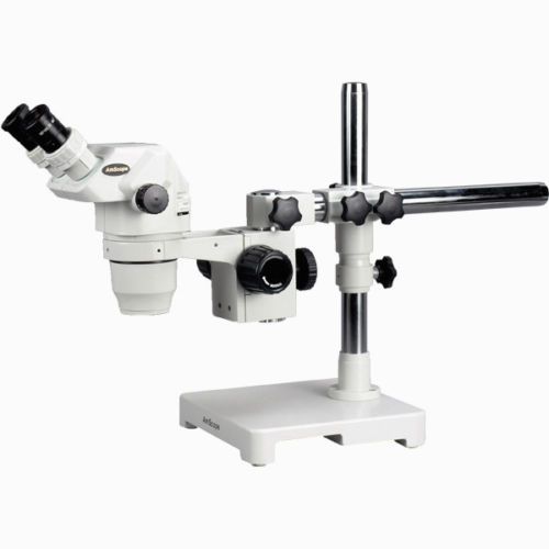 3.35X-90X Ultimate Zoom Microscope with Single-Arm Boom Stand