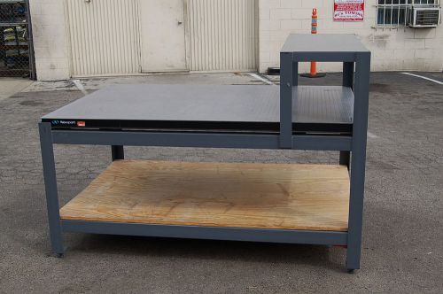NEWPORT-OPTICAL-TABLE-4-x-6 Breadboard + Mojave Work Stand + Overhead Shelf Lab