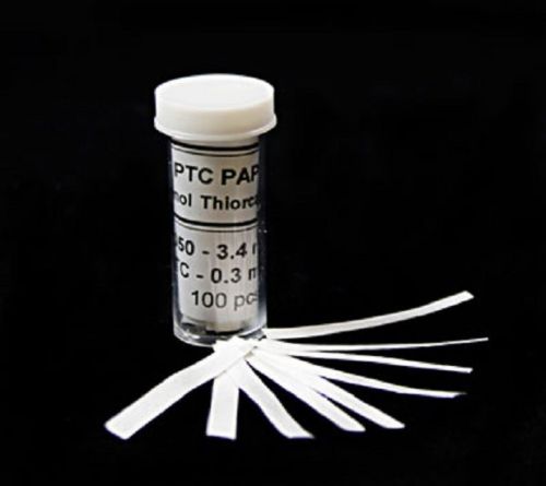 P.T.C.Test Paper, Vial, PTC 100 Strips Genetics Supertaster Testing
