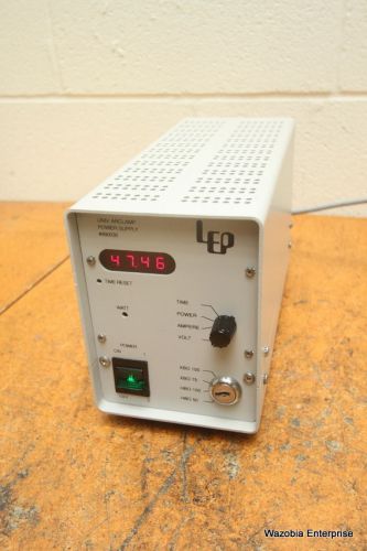 LEP LUDL ELECTRONIC PRODUCTS  UNIV ARCLAMP  MICROSCOPE POWER SUPPLY #990030