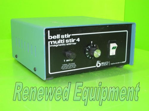 Bellco bell stir multi stir4 4-position 7760-06005 magnetic stirrer #5 for sale