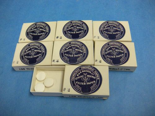Whatman Lab Filter Paper #2 1.27cm Lot of Approx. 625 Circles