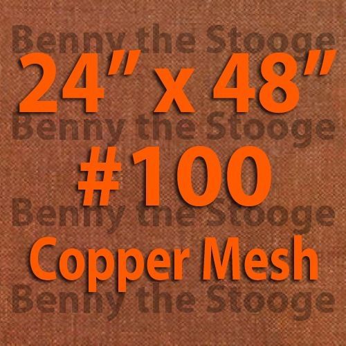  100% Copper 100 Mesh/150 Micron Kief / Pollen / Dry Sift Screen  36&#034;x48&#034; 