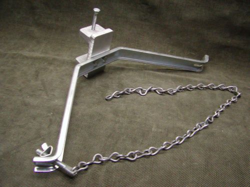 LARGE Bench &amp; Table Top CO2, Gas Tank Safety Strap/Chain