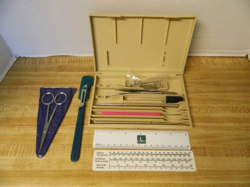 Mccoy health sciences laboratory dissection kit &amp; granton dissecting knife for sale