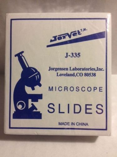 Jorvet Microscope Glass Slides J-335