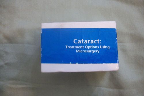 1992! Cataract Medical Slides in Original Box!