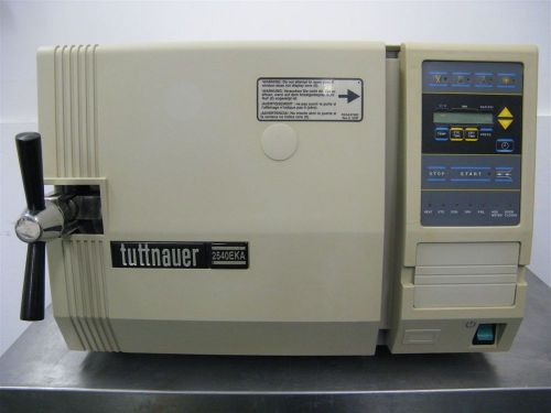 Tuttnauer 2540eka autoclave steam sterilizer fully refurbished 6 month warranty for sale