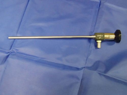 Karl storz 8700a hopkins 0° degree rigid scope w/sterilization case - clear view for sale