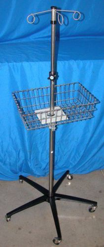 Zimmer ATS Tourniquet Rolling Stand With Basket 60-4022-001