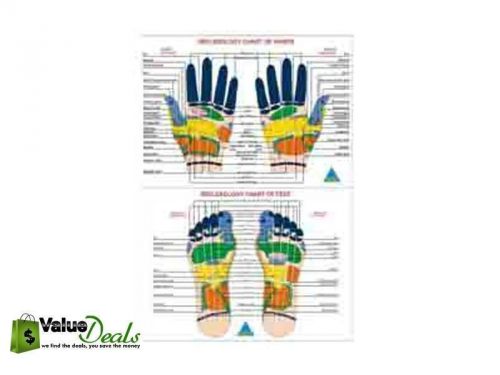 Reflexology visiting card very useful for both hand and feet @ valuedeals - 200p for sale