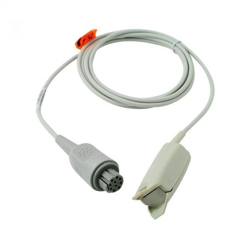 Finger clip spo2 sensor probe round 10 pin f datascope s/5 as/3 cs/3,cardiocap 5 for sale