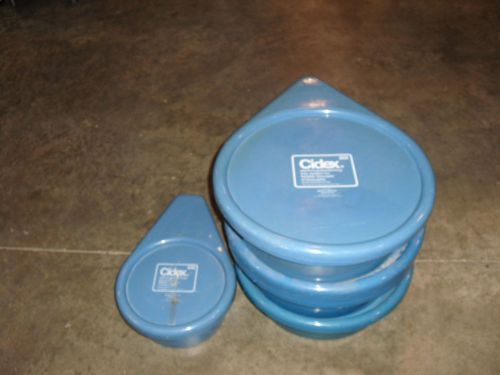 Cidex sterilizing / disinfecting trays for fiberoptic scopes (lot of 5) didage for sale