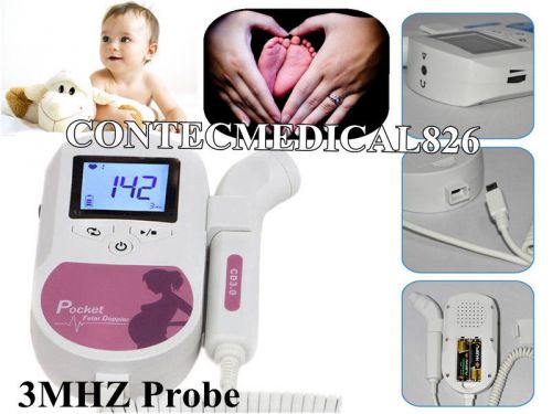 2014 NEWEST LCD fetal doppler,Ultrasound prenatal heart monitor,SONOLINE C1 3M