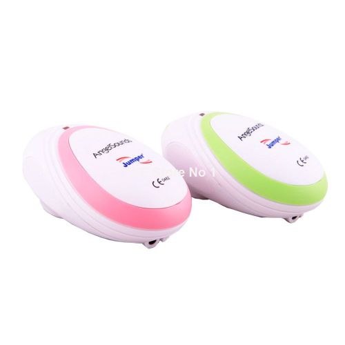 Angelsounds fetal doppler 3mhz jpd-100s mini pink green selectable for sale