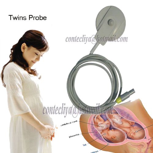 Twins New Fetal Movement Probe for CONTEC BRAND fetal monitor Maternal Monitor
