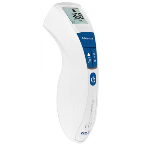 MDF NT13-04/29 Febris Touch-Free Infrared Thermometer-Navy Blue/White