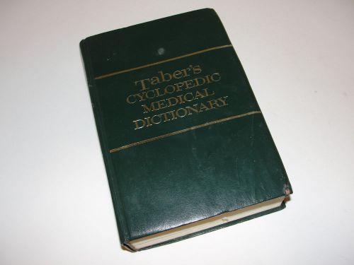 Tabers Cyclopedic Medical Dictionary, 16th Edition