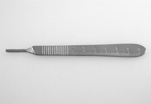 Scalpel Handle #3 w/Ruler + Blade #10, Surgical Instruments - surgicalusa