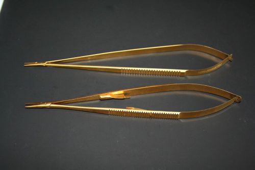 Cardiovascular Needle Holders, 8&#034; and 8.75&#034; Length. New. Made in Germany