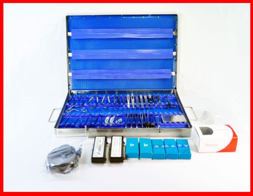 Ophthalmic / eye instrument set 50+ storz katena weck alcon dumont micrin nice!! for sale