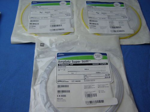 Lot of 3-Boston Scientific Guide Wires Ref#46-509,#12154-01J