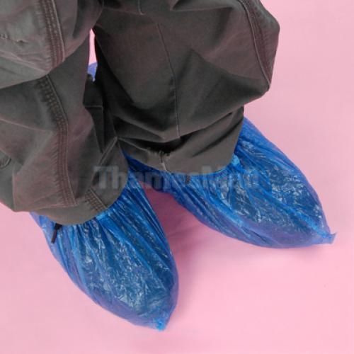 50pairs universal disposable shoe covers waterproof  dustproof  for carpet clean for sale