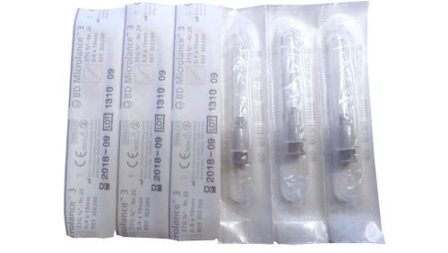 10 15 20 25 30 40 50 bd needles + swabs 27g 0.40x19 grey ciss ink fast cheapest for sale