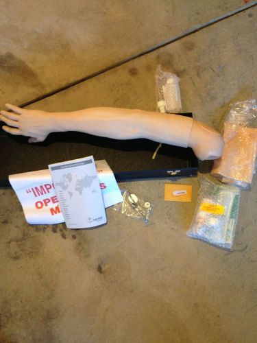 Laerdal Male Multi-Venous IV Training Arm KIt &amp; Extras Free Shipping NEW