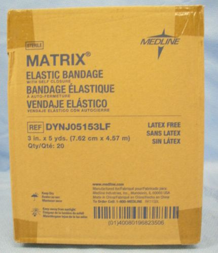 1 Case of 20 Medline Matrix Elastic Bandages #DYNJ05153LF